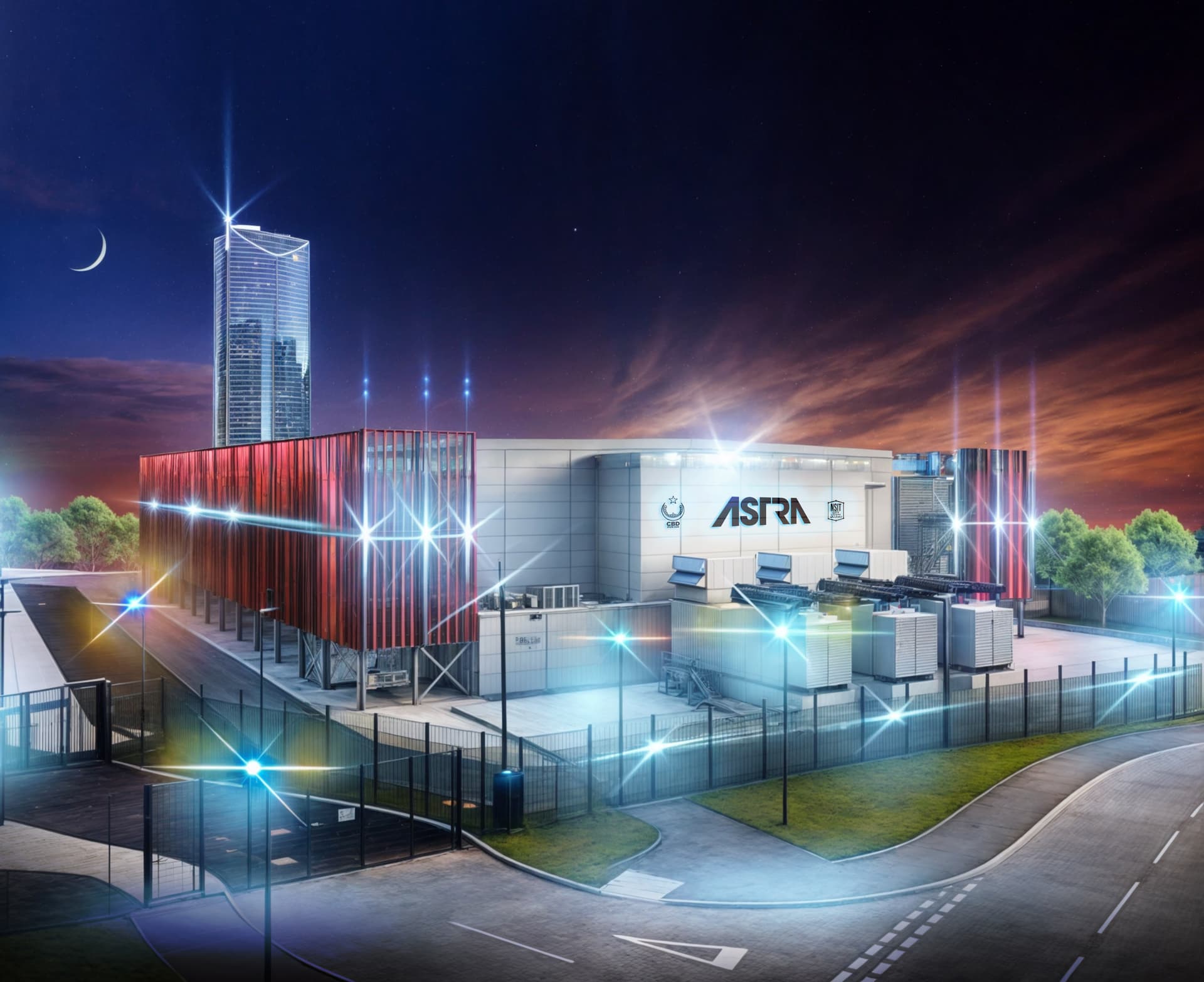 Astra Data Centers, a data infrastructure development within NSIT City.
